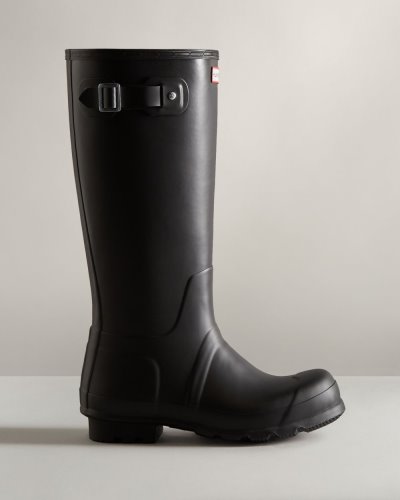 Hunter Hohe Insulated Rain Boot Hohe Regenstiefel Herren Schwarz Deutschland | GXUA3SL