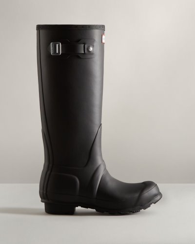 Hunter Hohe Insulated Rain Boot Hohe Regenstiefel Damen Schwarz Deutschland | JR5JBGJ