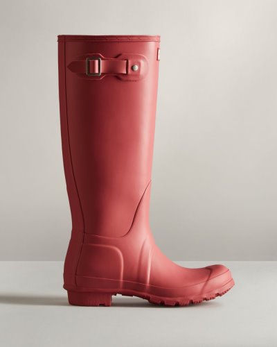 Hunter Original Hohe Rain Boot Hohe Regenstiefel Damen Rosa Deutschland | 1Y3V51D