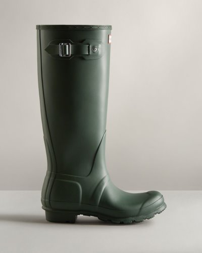 Hunter Original Hohe Rain Boot Hohe Regenstiefel Damen Grün Deutschland | M9FQQWG