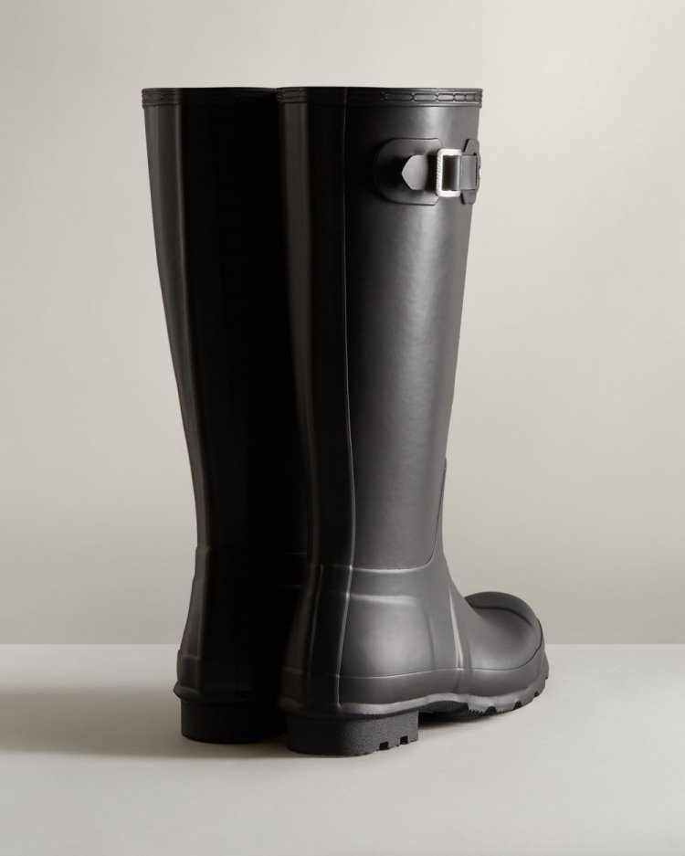 Hunter Hohe Insulated Rain Boot Hohe Regenstiefel Herren Schwarz Deutschland | GXUA3SL