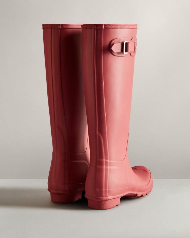 Hunter Original Hohe Rain Boot Hohe Regenstiefel Damen Rosa Deutschland | 1Y3V51D