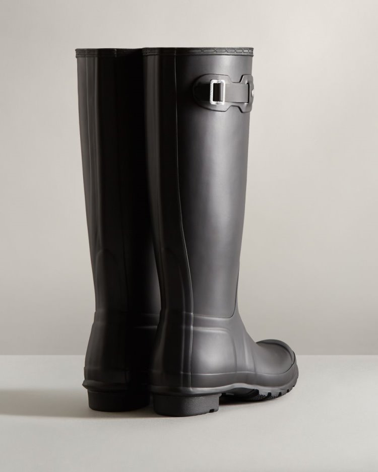 Hunter Original Hohe Rain Boot Hohe Regenstiefel Damen Schwarz Deutschland | 6HI2KSN