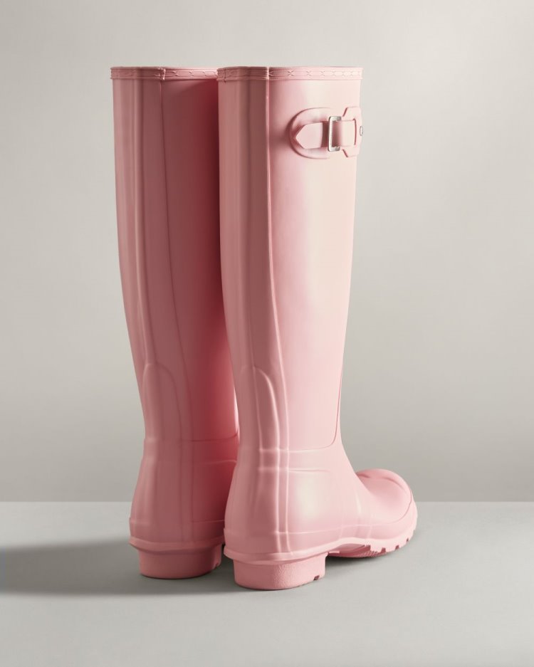 Hunter Original Hohe Rain Boot Hohe Regenstiefel Damen Rosa Deutschland | DRCJIGL