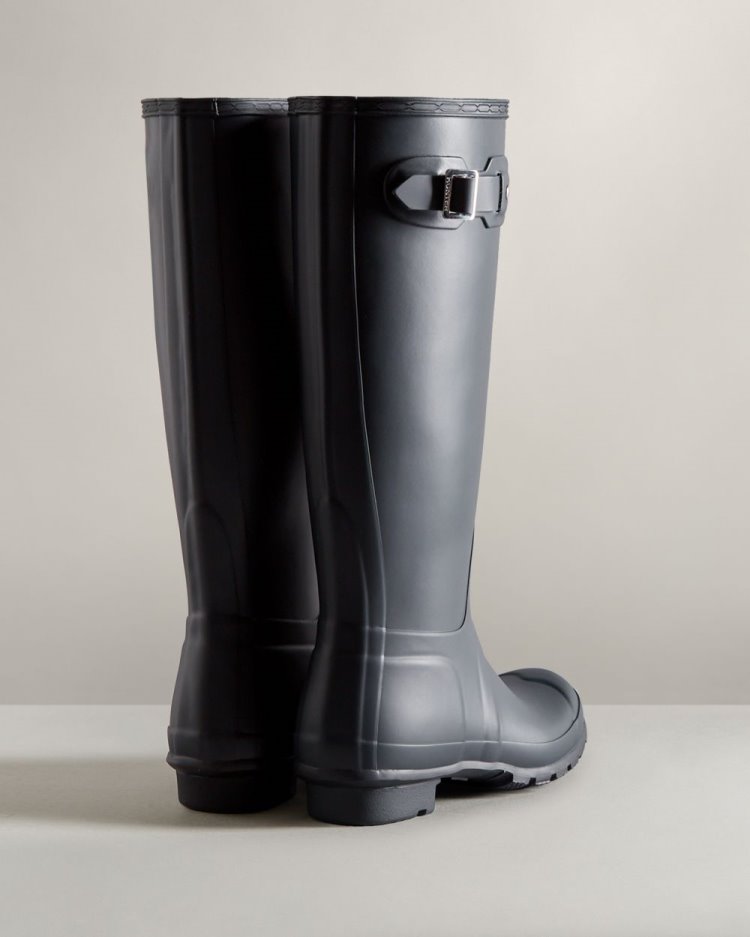 Hunter Original Hohe Rain Boot Hohe Regenstiefel Damen Navy Deutschland | JS6MQ96