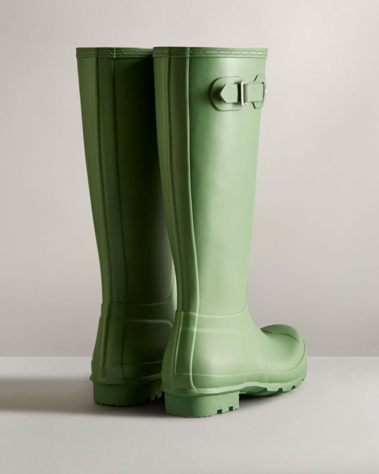 Hunter Original Hohe Rain Boot Hohe Regenstiefel Herren Grün Deutschland | WRA7TJS