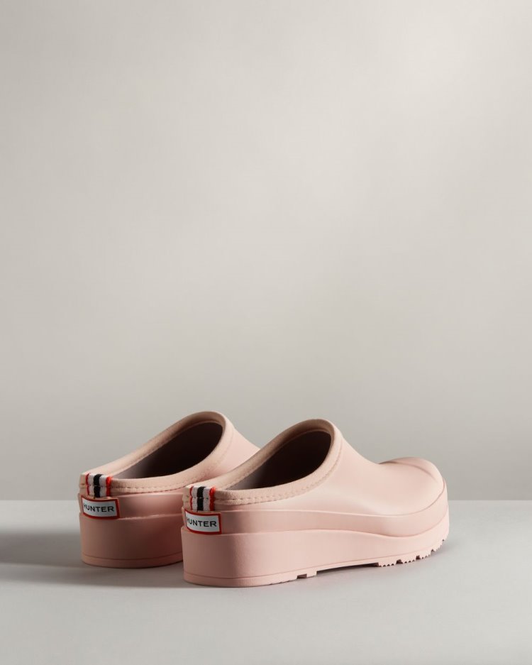 Hunter Play Clogs Clogs Damen Rosa Deutschland | E2UU1Z6